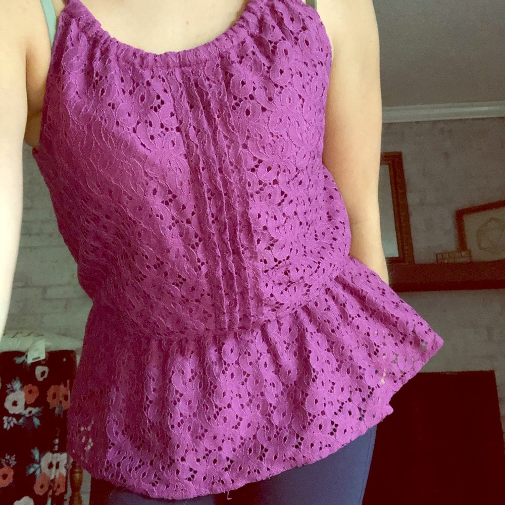 Beautiful flowy tank top